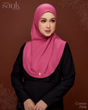 TUDUNG SAUK BELLEBOO (CERISE PINK)