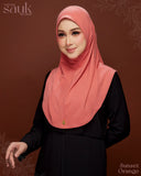 TUDUNG SAUK BELLEBOO (SUNSET ORANGE)