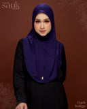 TUDUNG SAUK BELLEBOO (DARK INDIGO)