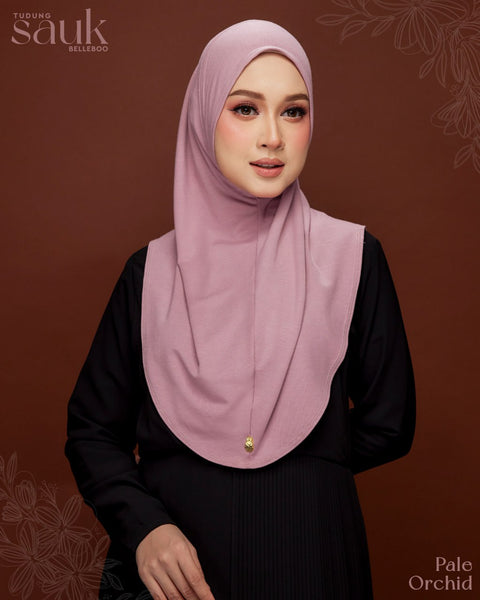 TUDUNG SAUK BELLEBOO (PALE ORCHID)