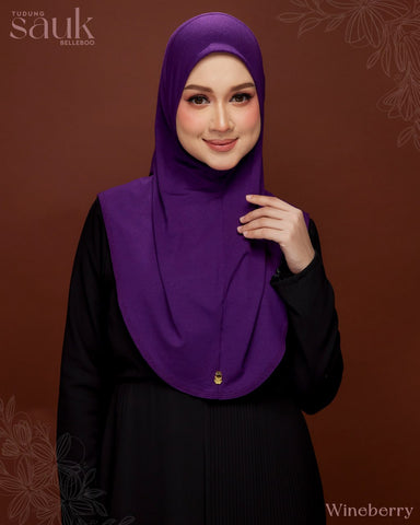 TUDUNG SAUK BELLEBOO (WINEBERRY)