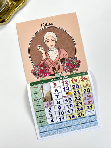 KEKABOO 2025 CALENDAR