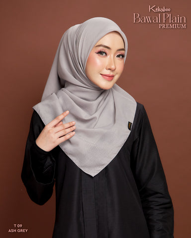 BAWAL PLAIN COTTON PREMIUM (T09 ASH GREY)