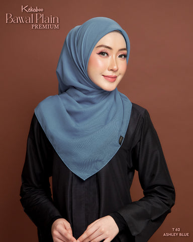 BAWAL PLAIN COTTON PREMIUM (T62 ASHLEY BLUE)