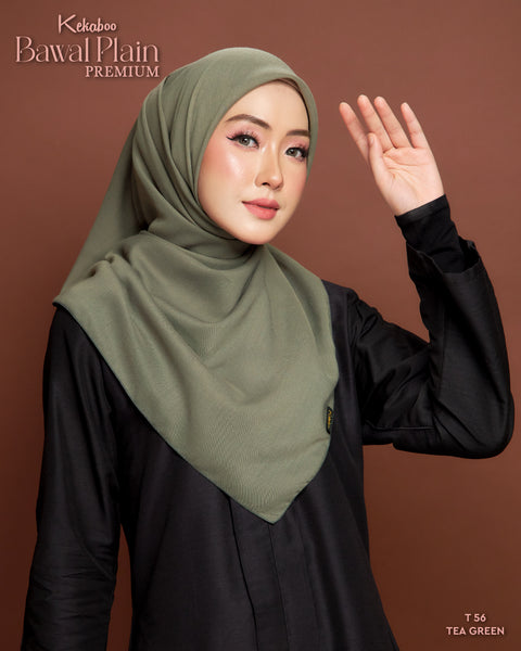 BAWAL PLAIN PREMIUM COTTON (T56 TEA GREEN)