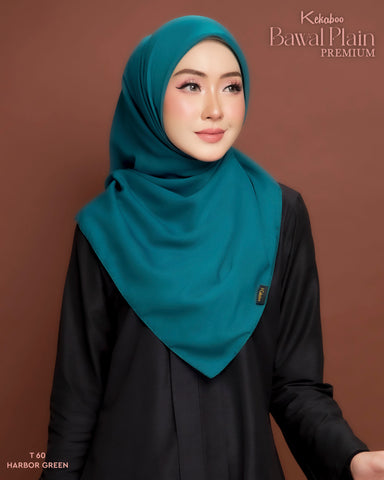 BAWAL PLAIN COTTON PREMIUM (T60 HARBOR GREEN)