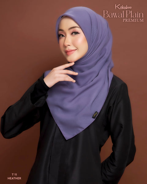 BAWAL PLAIN COTTON PREMIUM (T11 HEATHER)