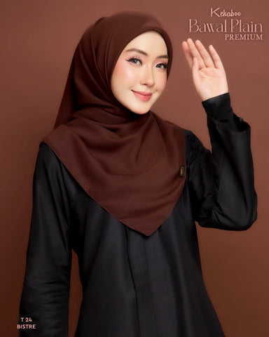 BAWAL PLAIN COTTON PREMIUM (T24 BISTRE)