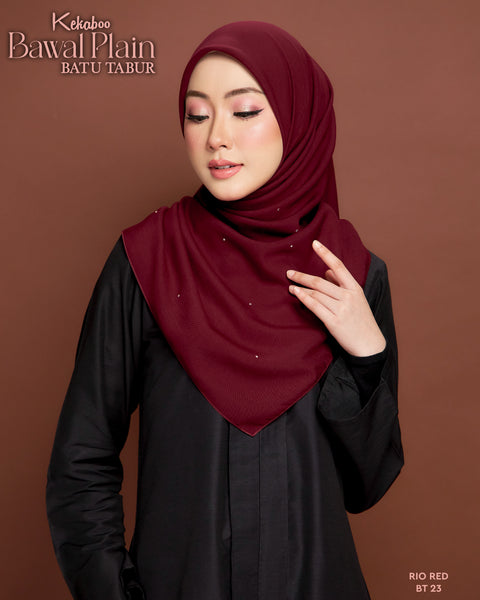 BAWAL PLAIN BATU TABUR (BT23 RIO RED)