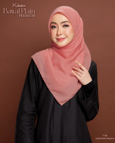 BAWAL PLAIN COTTON PREMIUM (T82 CANYON PEACH)