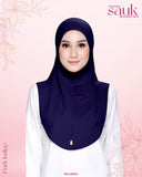 TUDUNG SAUK BELLEBOO (DARK INDIGO)