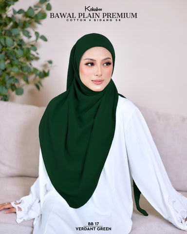 BAWAL PLAIN PREMIUM COTTON B58 (BB17 VERDANT GREEN)