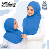 TUDUNG SAUK BELLEBOO (PICTON BLUE)