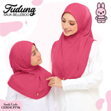 TUDUNG SAUK BELLEBOO (CERISE PINK)