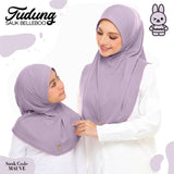 TUDUNG SAUK BELLEBOO (MAUVE)