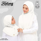 TUDUNG SAUK BELLEBOO (PEARL WHITE)