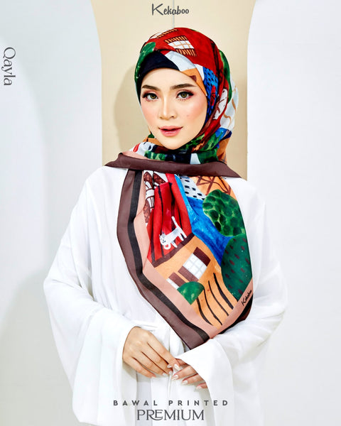 KEKABOO BAWAL PRINTED PREMIUM QAYLA